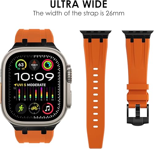 Miniatura 177 de WINGLE AP Luxury Bands for Apple Watch Band Ultra 3/2/1 Band Ultra 49mm Series 11 10 46mm 45mm 44mm 42mm SE 3/2/1 Series 9 8 7 6 5 4 3 2 1 Men