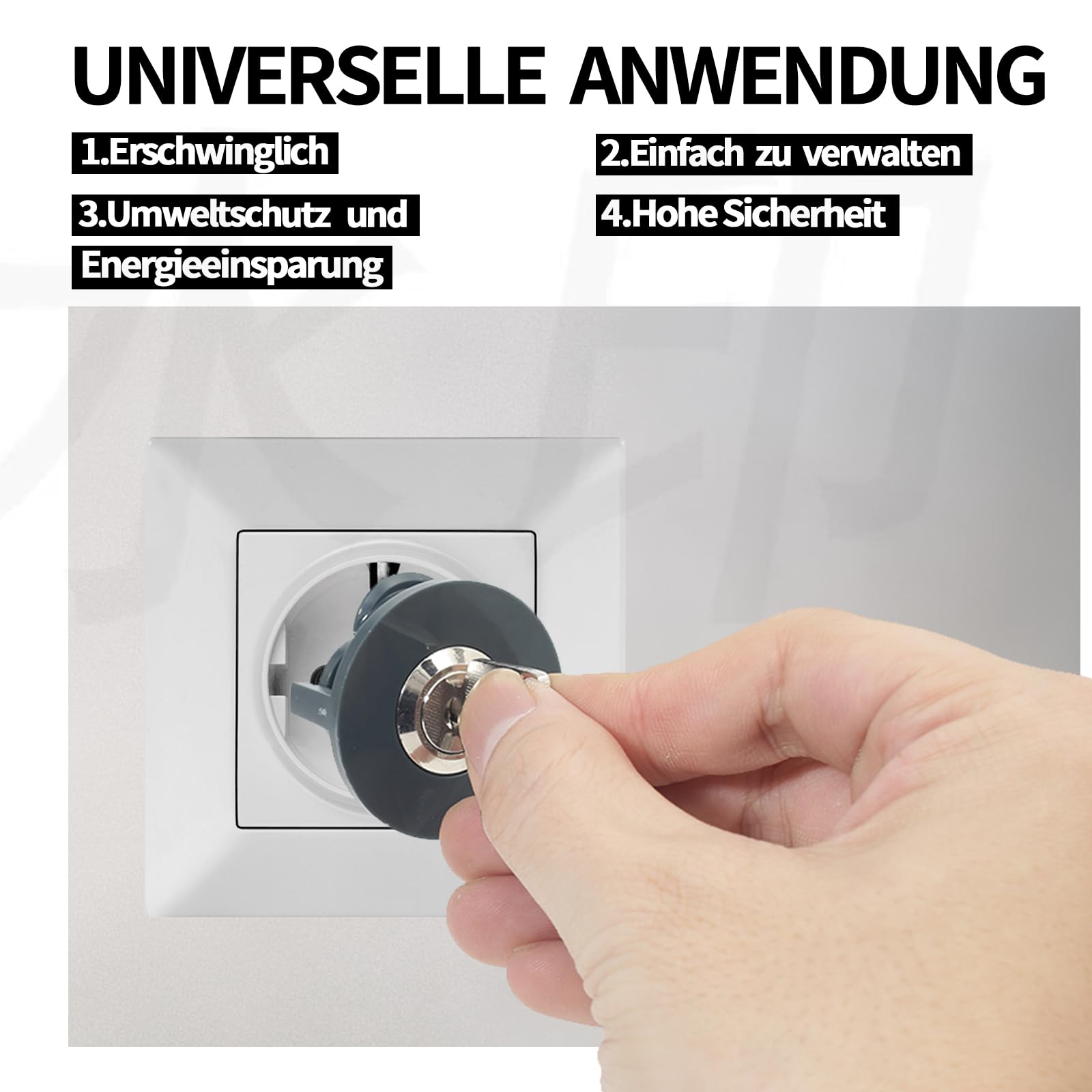 4er-Set Steckdosenschutz Mit Kürbis-Motiv - Lustig & Sicher Für Kinderzimmer