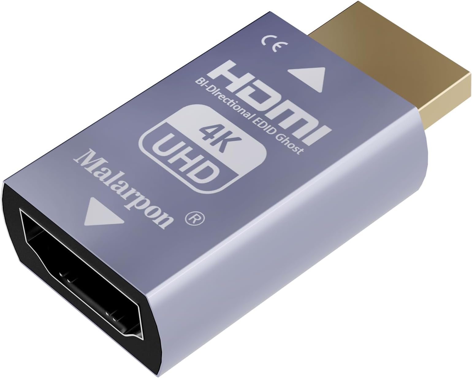 Hdmi Edid Emulator Passthrough 3rd Generrtion Aluminum fit Headlesskeep The EDID of The Monitor Active Switches and Extenders 3840x2160@59Hz 1P