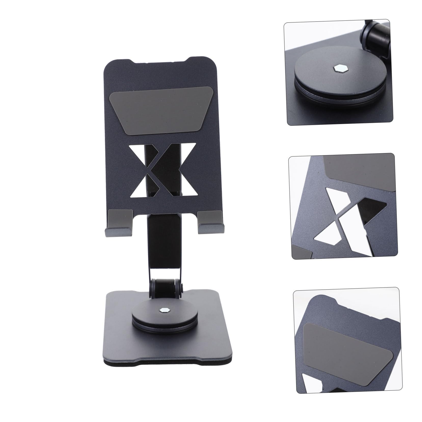 Soporte Giratorio Ajustable para Teléfonos y Tabletas Soporte De Escritorio Compatible Móviles para y Diseño Portátil