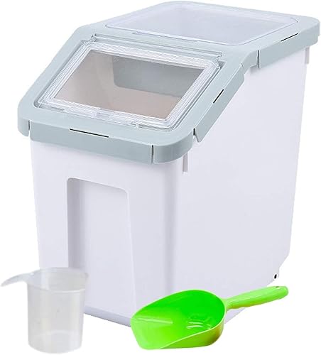 Mairuker Contenedor de almacenamiento de comida para perros de 20 libras, grandes recipientes herméticos para alimentos para mascotas, contenedor de disponible en Yaxa Colombia