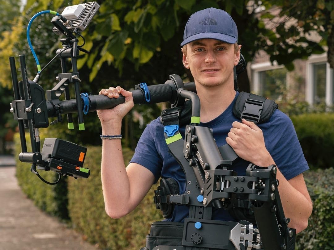 Thanos-PROCINE Steadycam Axis,77lbs Payload Stabilizer System for Film Operator Compatible with Cinematic Camera ARRI Alexa 35,RED,ARRI Amira,Sony FX6, Canon C400, RED Komodo,DJI Ronin 4D Flex etc