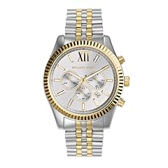 Michael Kors Lexington Mens Watch Stainless Steel Bracelet Watch for Men