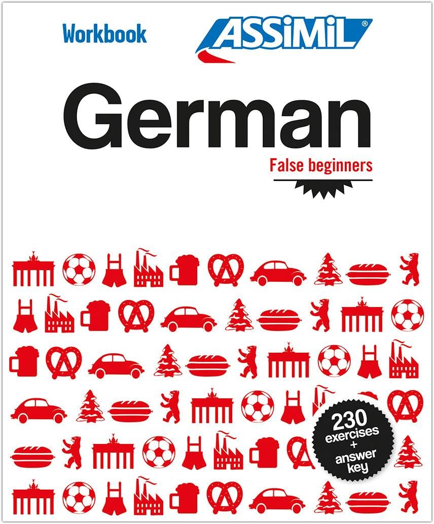 Workbook German False Beginners (English and German Edition)