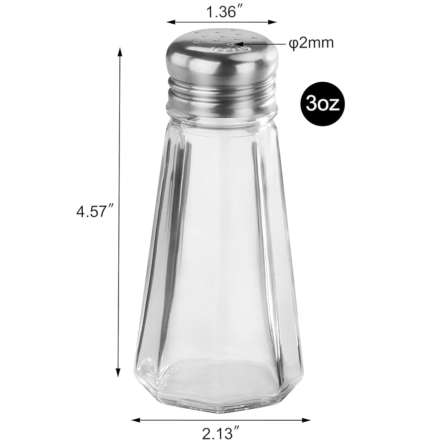 salt＆pepper shakers Amazon.com: RSVP International Jumbo Retro Glass Salt