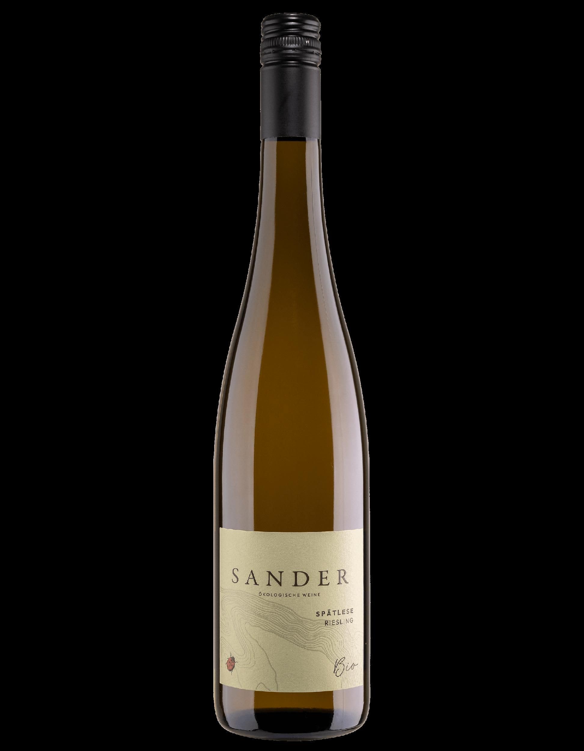Sander ? ökologische Weine Riesling Spätlese fruchtsüß 6?x?0,75l