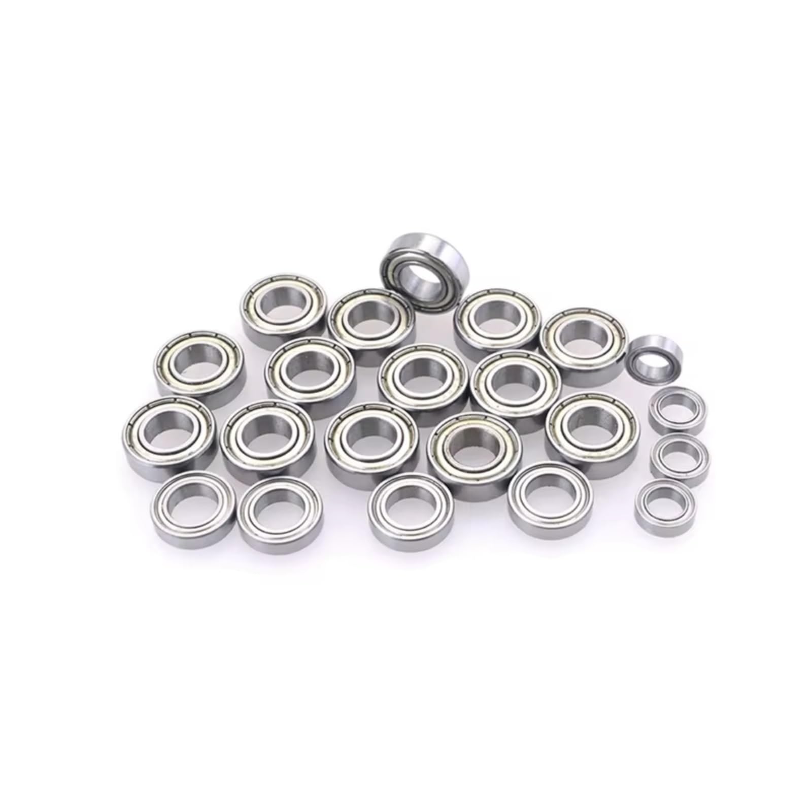 Rodamientos Auto RC para ZD para Racing 08423 08425 08426 08427 9020 9072 9116 9203 1/8 14 Piezas Rodamiento Bolas Acero Metálico 8109 Actualización Coche RC