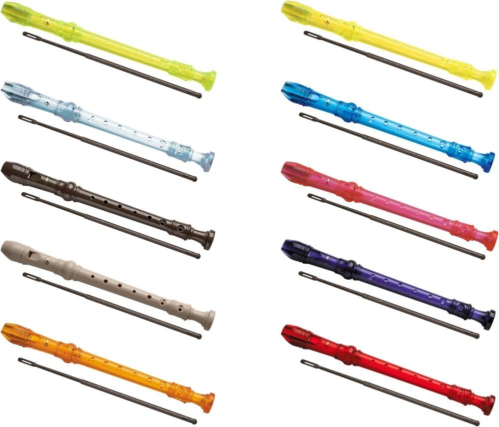 Lyons Soprano Recorder Transparent Blue