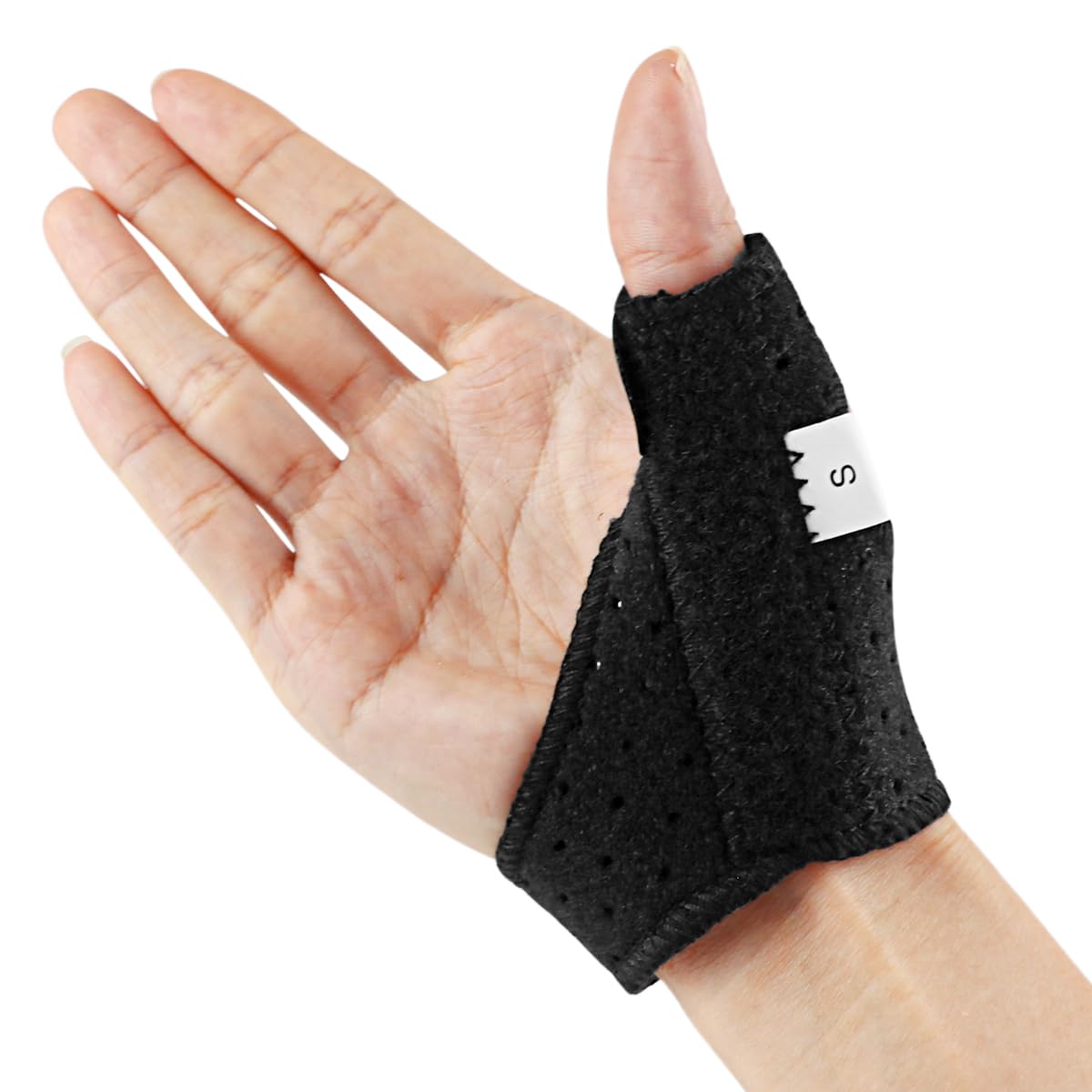 Thumb Splint, Thumb Stabiliser Support for Kids, Adjustable Thumb Stabilizer Thumb Spica Splint, Left and Right Hand Universal, M