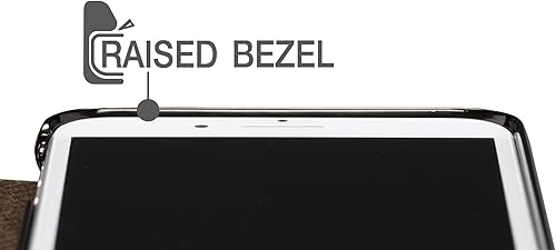 Miniatura 5 de Sena Cartera Ultra Delgada Libro De Billetera De Cuero Más Delgada Funda De Libro Para iPhone 6, 7, 8 - Cognac