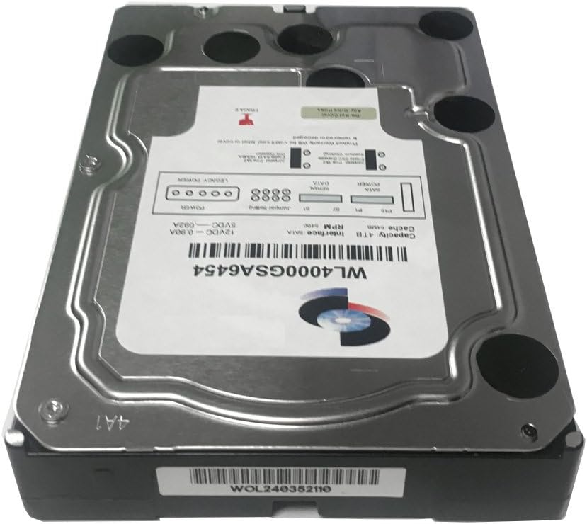 WL 4TB 64MB Cache 5400RPM SATA III (6.0Gb/s) 3.5" Internal Surveillance DVR Hard Drive - w/ 1 Year Warranty