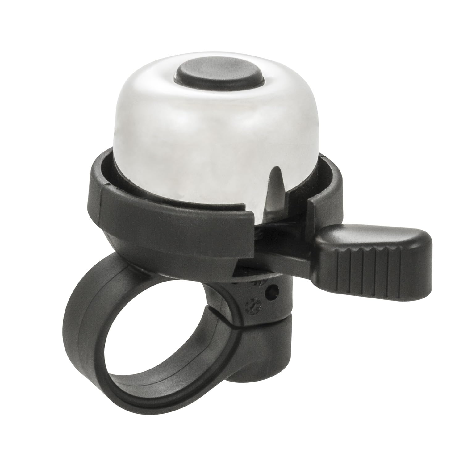 M-Wave Bella Ding Dong Timbre para Bicicleta, Unisex, Plata