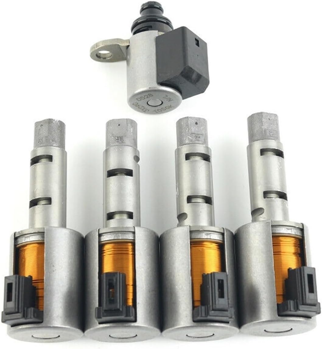 JF015E RE0F11A CVT Transmission Solenoid Kit Compatible With Nissan Tiida Sylphy Sentra Versa Sunny Valve Body Parts