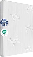 Vista 13 de Colchón de 41x29 para Pack n Play de 4moms: Funda de bambú de 1.5" de espesor, almohadilla de colchón de espuma viscoelástica con gel para Pack n