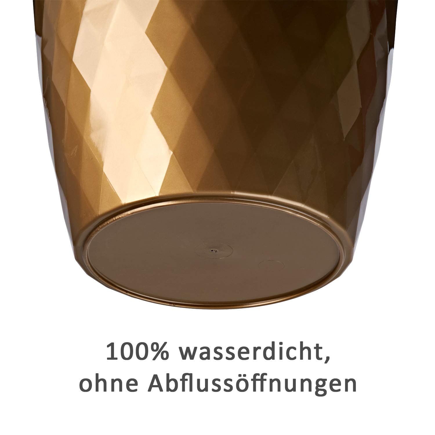 Pots De Fleurs, Lot De 10 (blanc), (18 17 15 13 12 Cm) Pots De Fleurs Décoratifs Pour