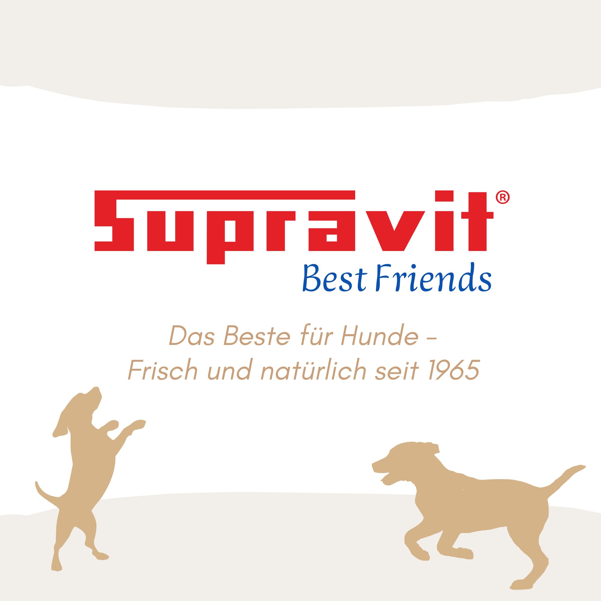 Supravit Hundefutter trocken Getreidefrei 15kg | Lamm und Kartoffeln | hohe Verträglichkeit | Gute Akzeptanz | Trockenfutter Hund ohne Getreide | ideal für Sensitive Hunde mit hohem Fleischanteil