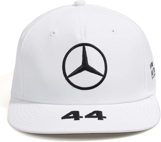 Mercedes Amg Petronas Motorsport 2019 F1 Lewis Hamilton Flatbrim Kappe Weiss Amazon De Sport Freizeit