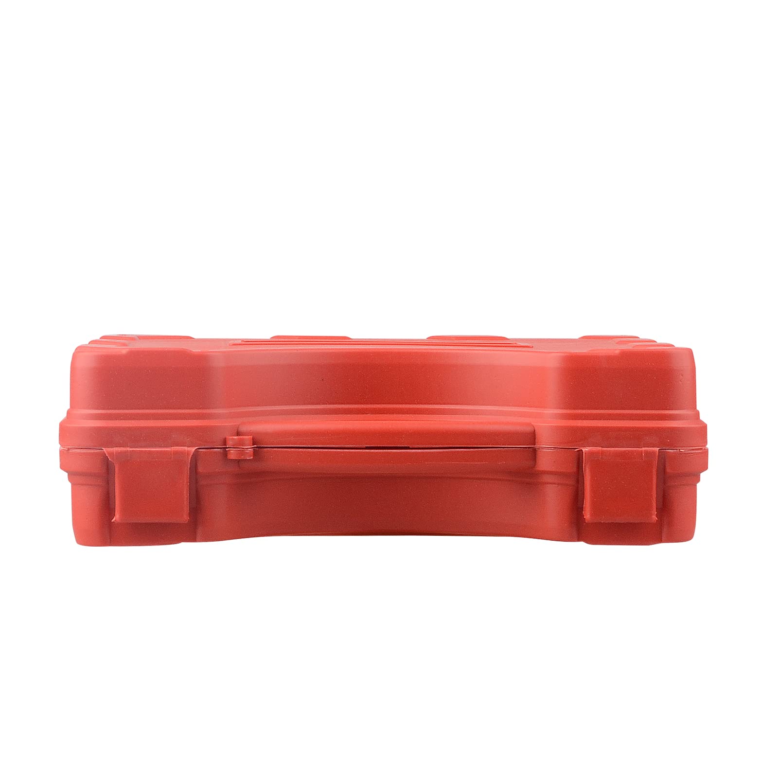 DAYUAN 17pcs Pompe à Dépression Purge Purgeur Liquide de Frein Testeur à Vide Professionnel 2 en 1 Outil Kit Aspirateur Testeur pour Voiture Outil Manuelle Coffret Rouge