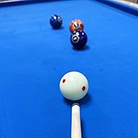 Vista 7 de Bola de Taco de Billar de 2-1/4" Tamaño Estándar Bola de Billar de Repuesto para Entrenamiento
