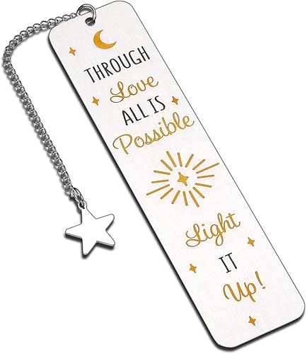 Marcapáginas inspirador Crescent City Bryce y Danica - Marcapáginas para amantes de libros, regalos para fanáticos, lector de libros a través del