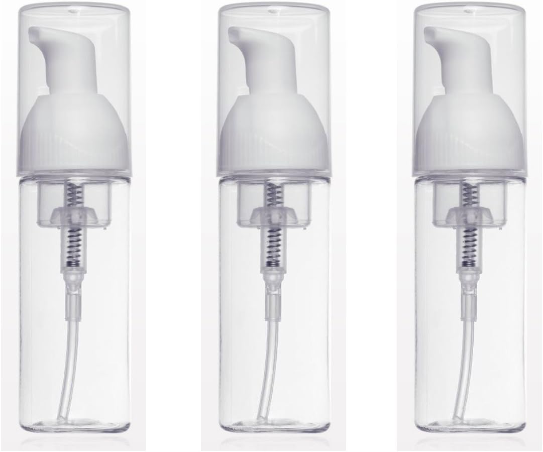 Foam Pump Bottle 40 ml 1.33 oz Pack of 3