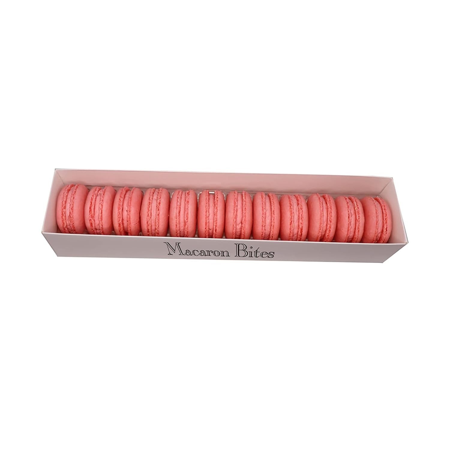 Box of 12 Strawberry Macarons