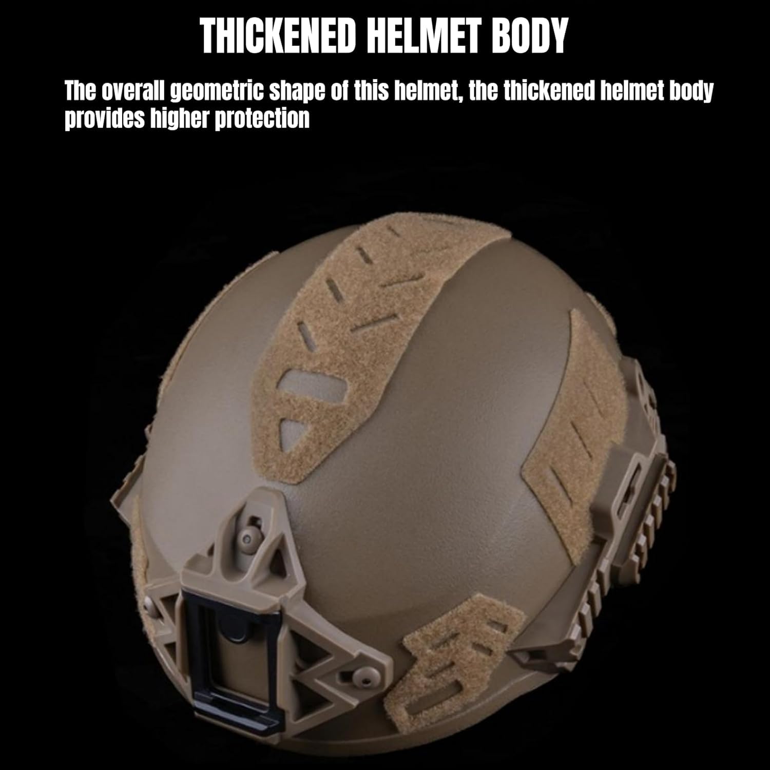 Casco tattico W.endy Team 3.0 versione semplificata per caccia, tiro, softair, casco protettivo, equipaggiamento per addestramento al combattimento