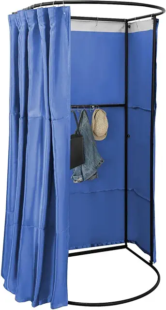 Vestidor Portátil Desmontable - Probador de Ropa Temporal para Tiendas y Eventos