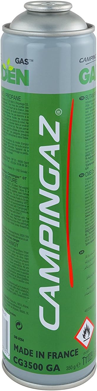 Campingaz CG3500 GA Garden Gas Cartridge - Green, 350 g