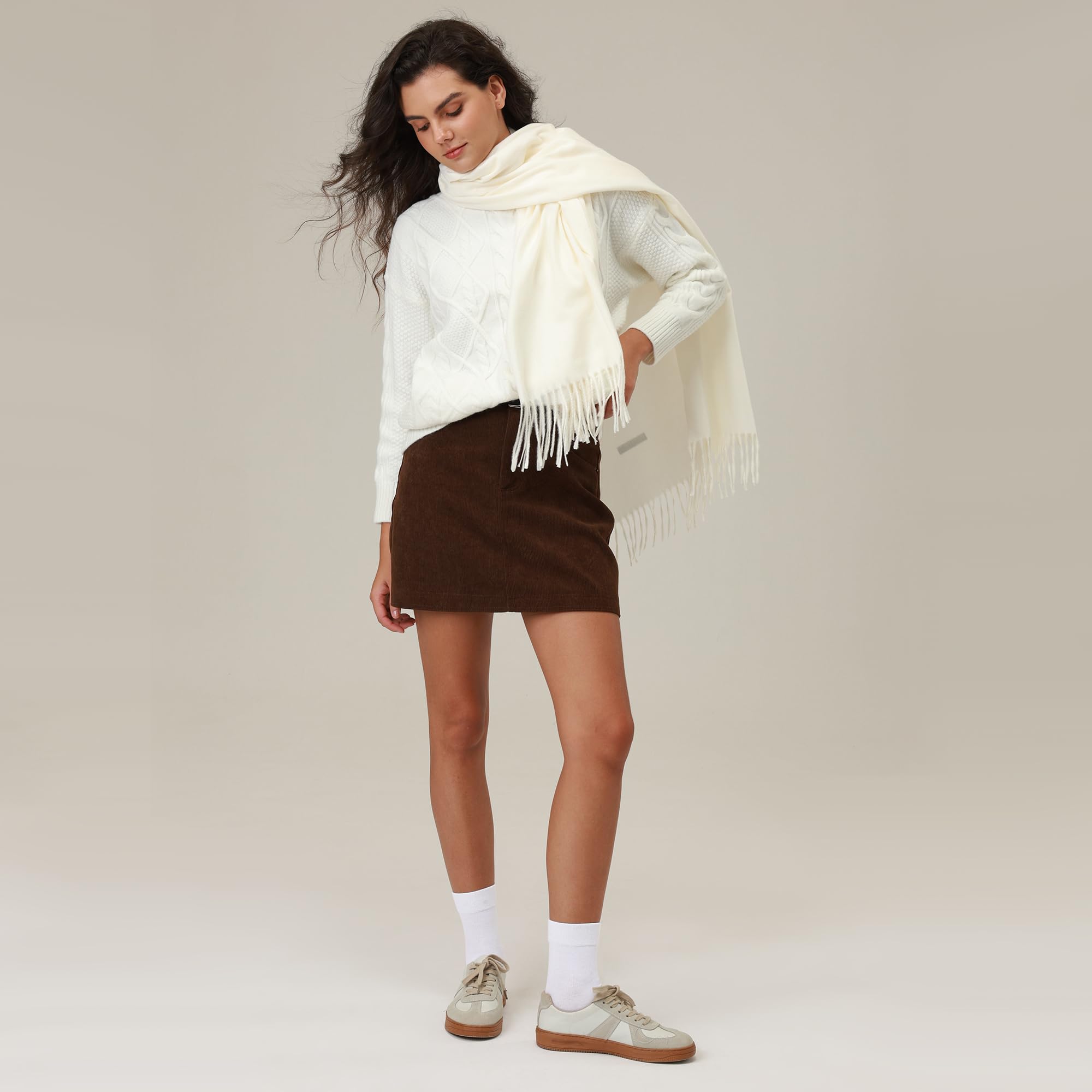 CLOSEMATE 5 Paires Chaussettes Femme 35-38 39-42 Coton Extensible Respirant | Tissu évacuant l'humidité, Bordure élastique, Talon et orteils renforcés, Design classique,Polyvalent pour toutes les saisons