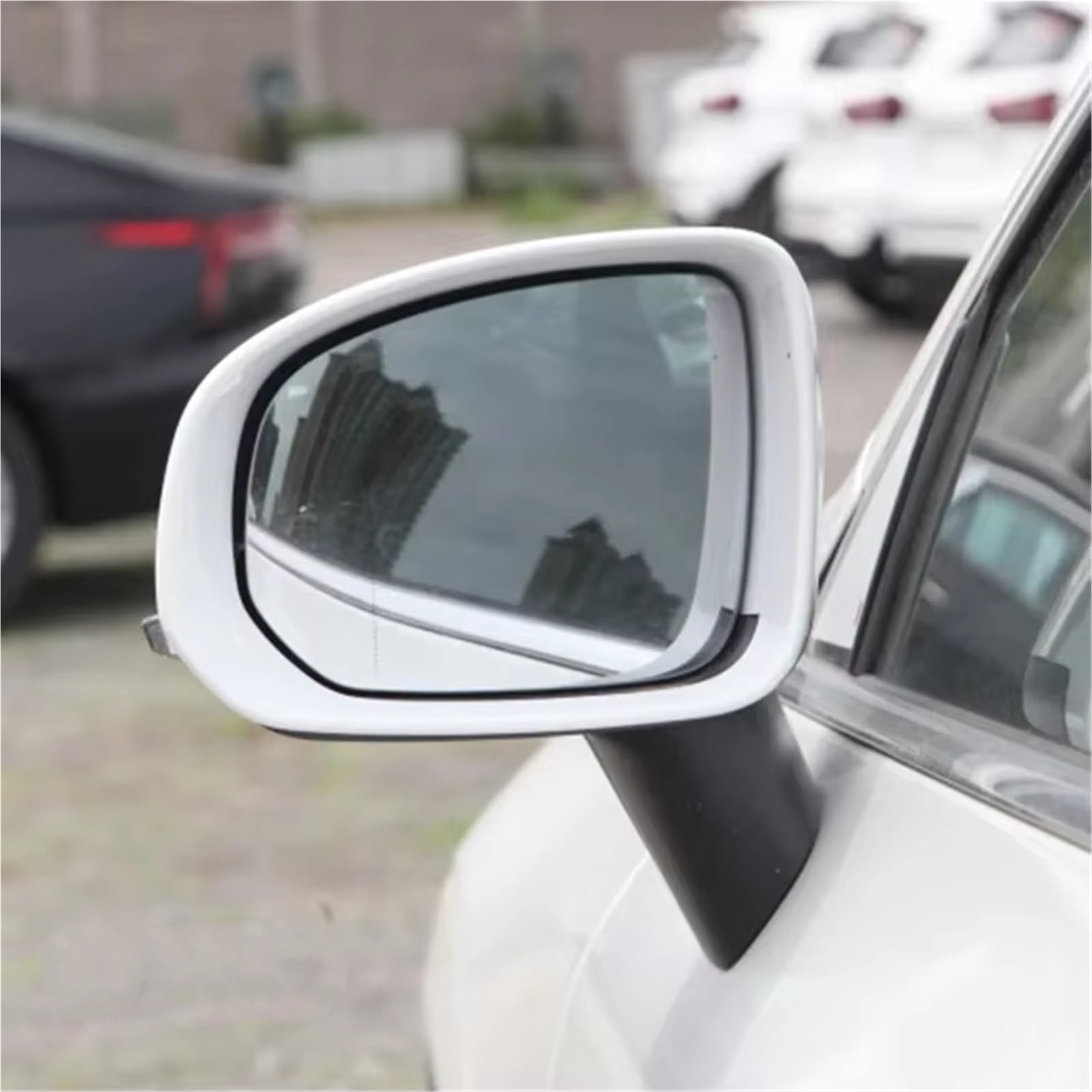 Cristal Espejo Retrovisor Para Volvo Para XC60 2018-2023 Para V90 2017-2022 Espejo Retrovisor Lateral Convexo Calefactable Cristal Izquierdo Derecho(Left side LH)