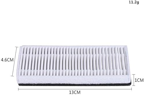 Miniatura 7 de Piezas de repuesto para Ecovacs DEEBOT N79 N79S DN622 500 N79w N79se aspiradora robótica, 2 cepillos principales, 6 filtros, 6 cepillos laterales, 1