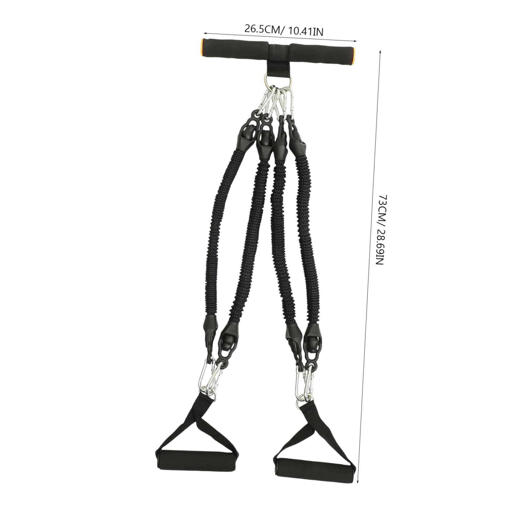 Toyvian Corda Elastica Pedale Resistente in Spesso per Esercizi Fitness Casa e Palestra Multifunzionale per Allenamento Gambe Braccia e Vita Portatile e Durevole