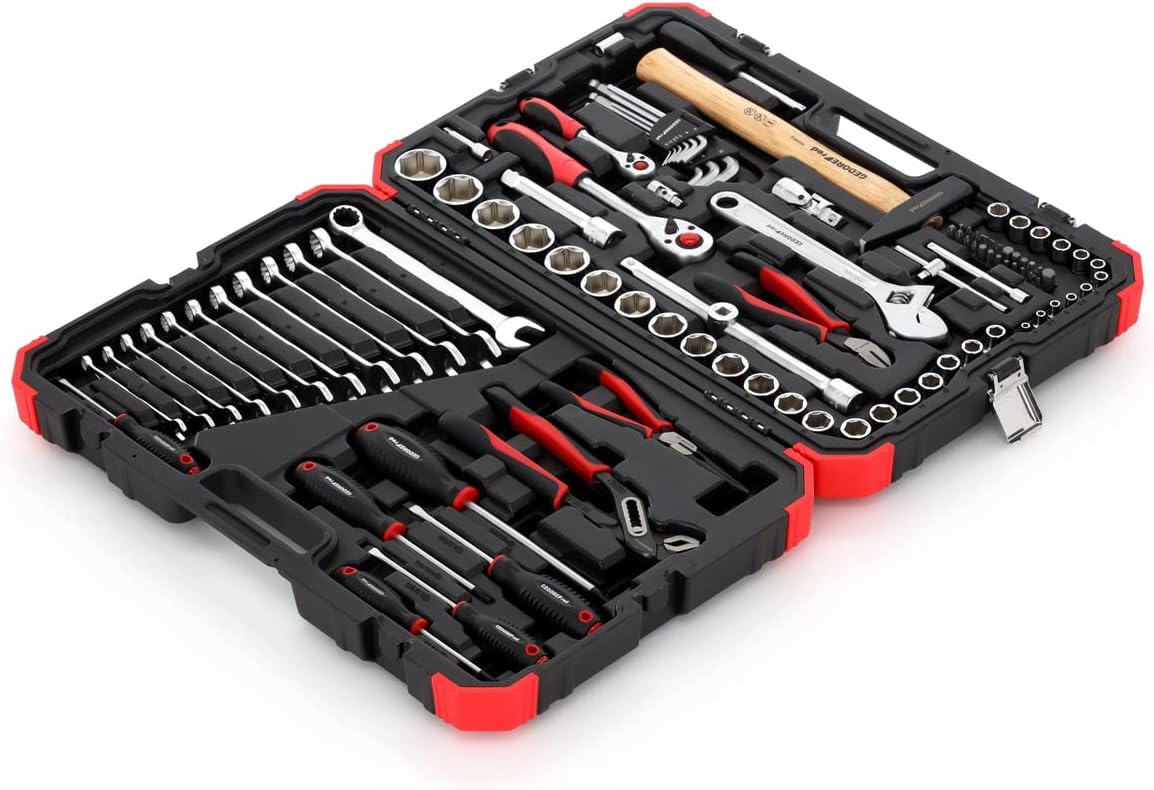 GEDORE RED Socket set 1/4+1/2 size10-32mm 100pcs R46003100