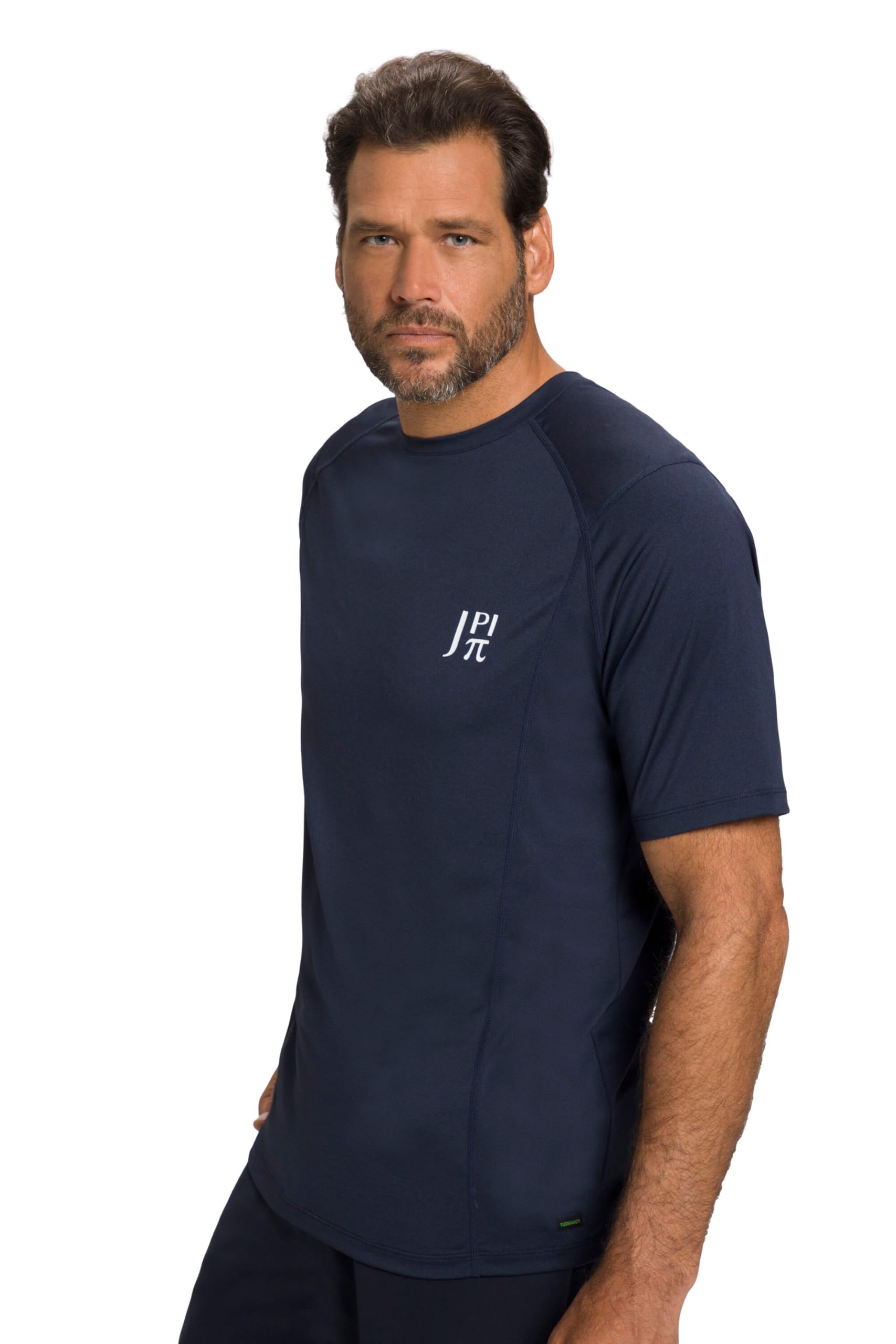 JP 1880, Men's Large Sizes, Jay-PI Functional Shirt FLEXNAMIC®, Dark Navy, XL