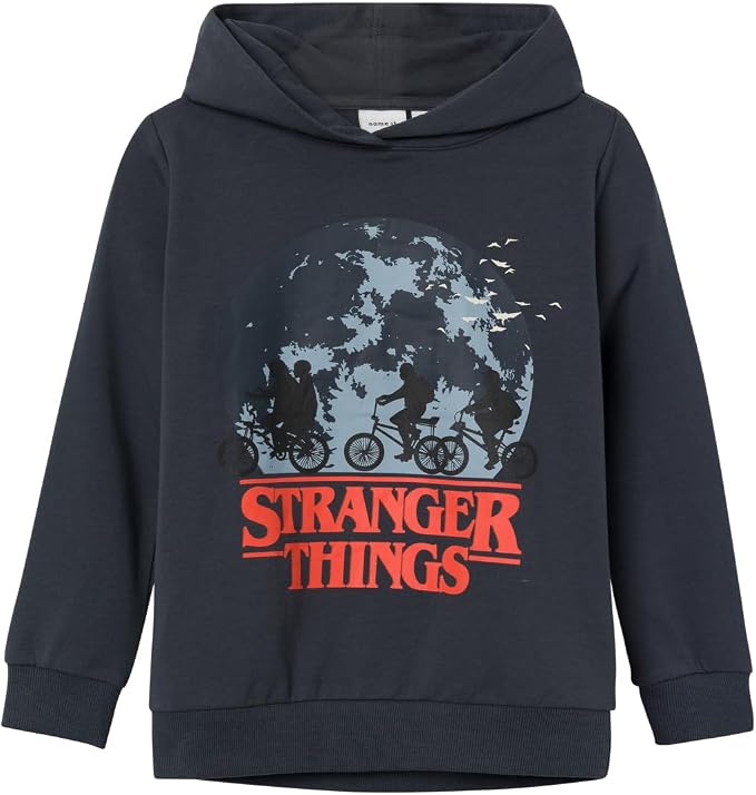 Name It NKMART STRANGER SWEAT WH BRU BFU Sweatshirt Erkek çocuk