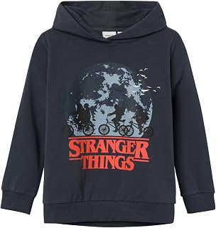 Name It NKMART STRANGER SWEAT WH BRU BFU Sweatshirt Erkek çocuk