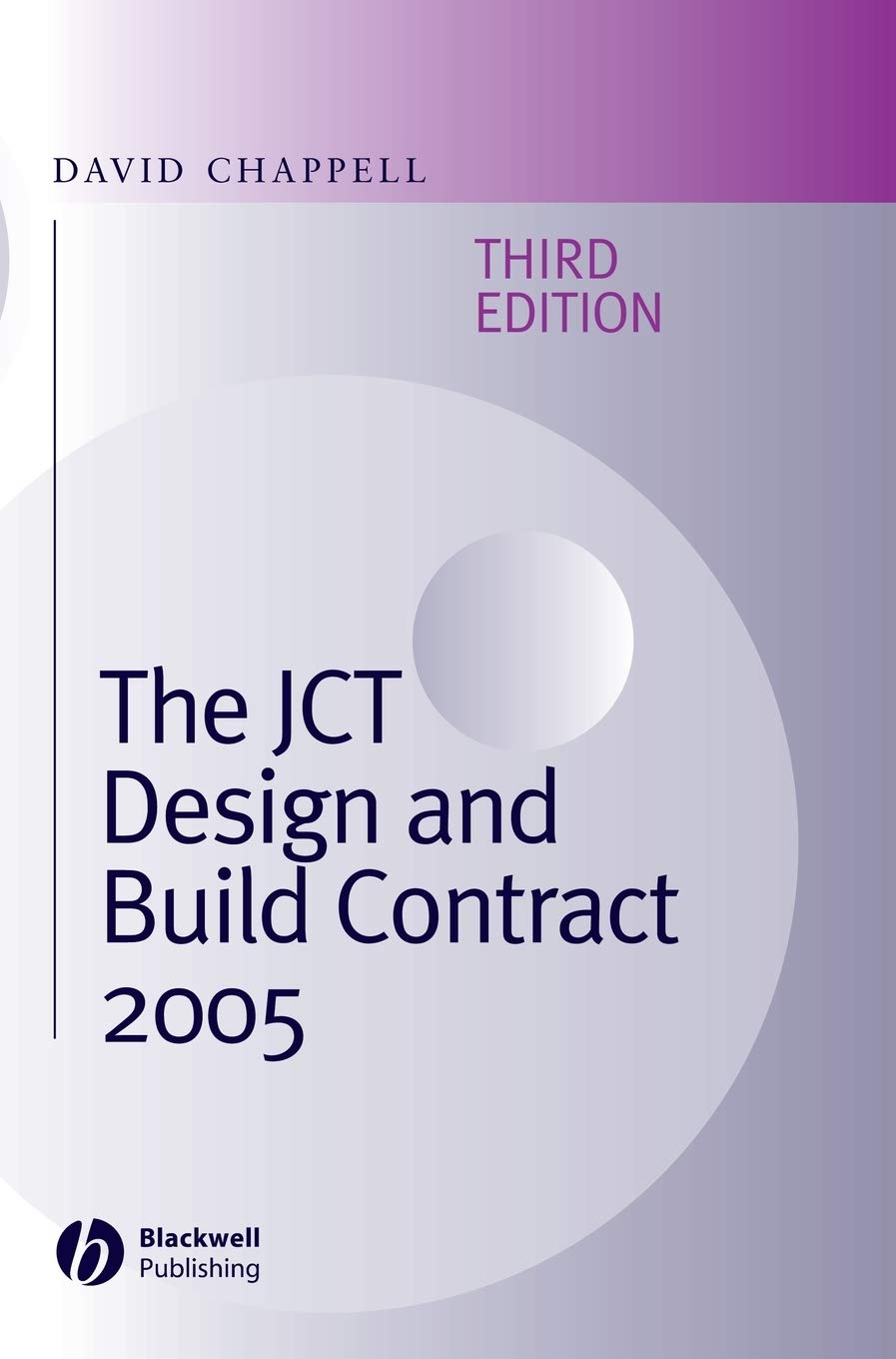 JCT Design and Build Contract 2005 3e, Chappell 9781405159241 Free Shipping^+
