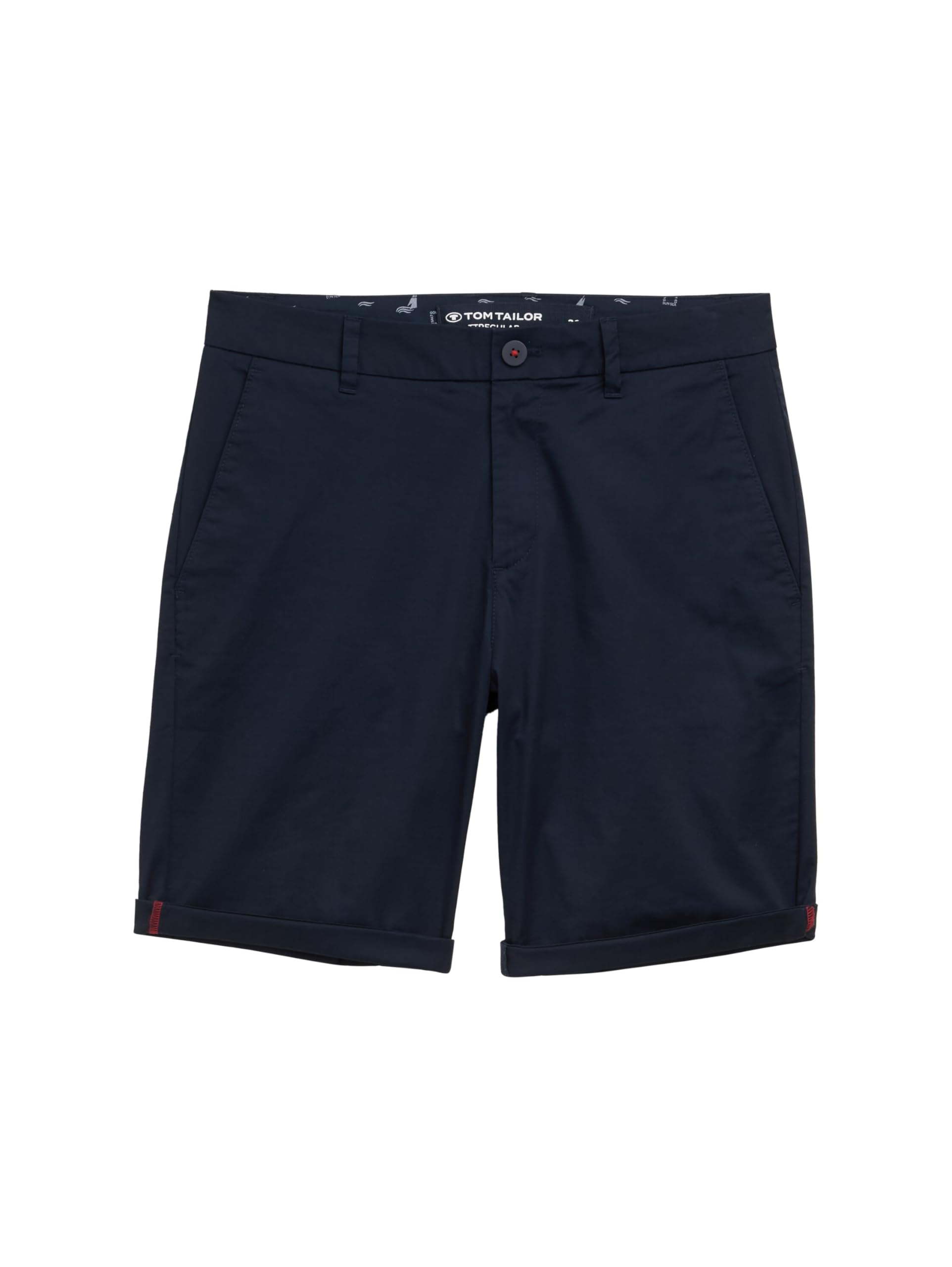 TOM TAILOR Herren Lightweight Regular Chino Shorts