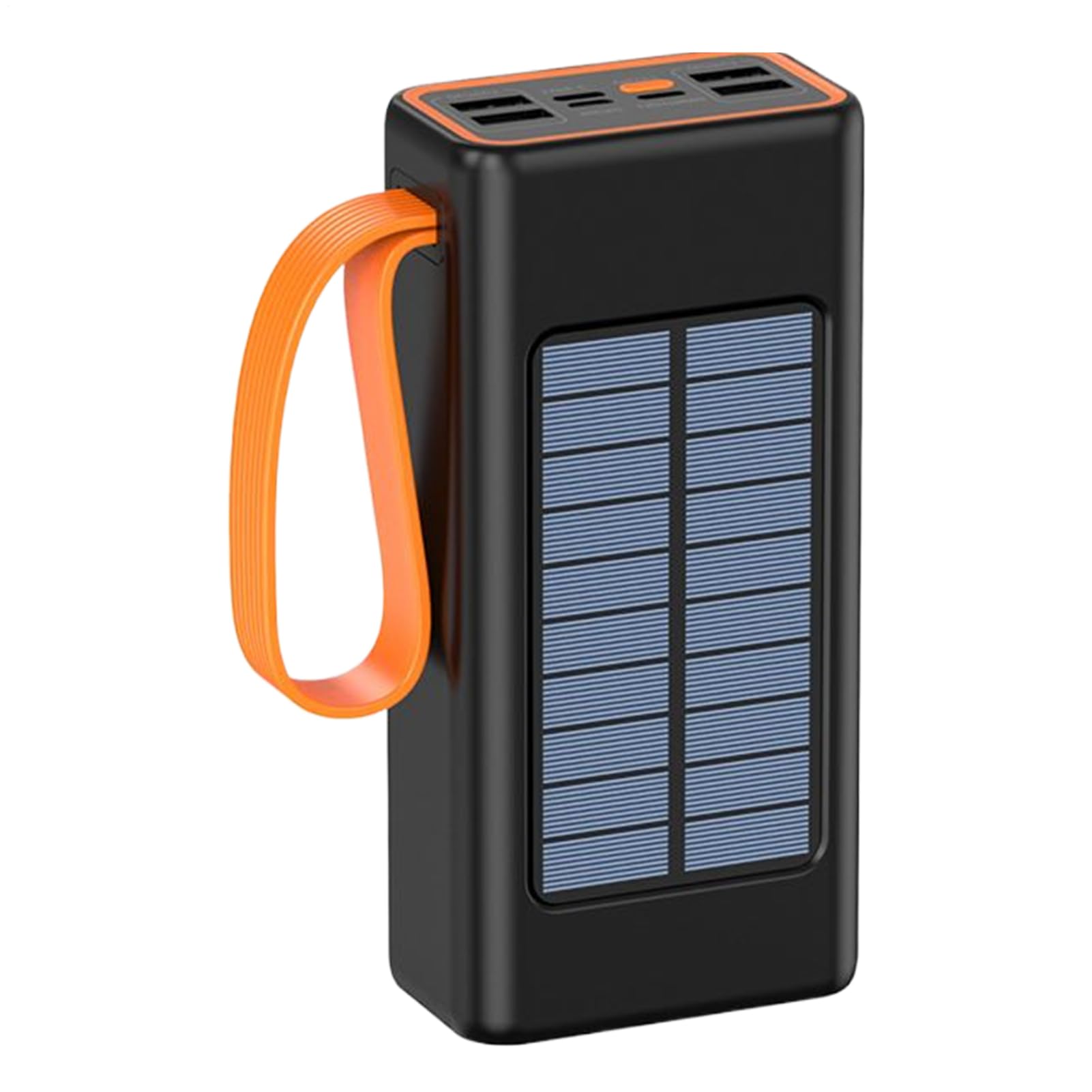 Cargador de teléfono celular solar: batería compacta de 20000 mAh para camping 8