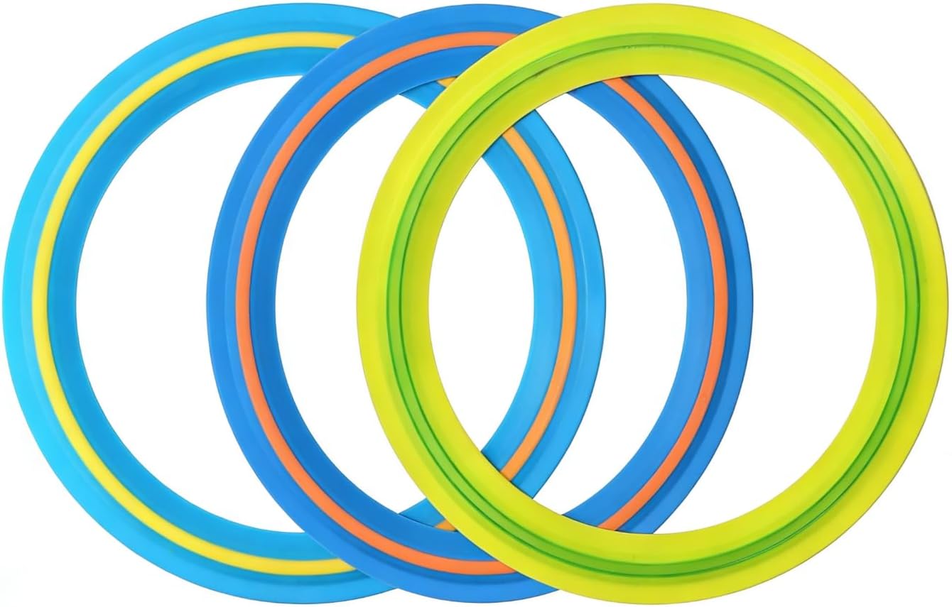 Flying Ring Disc for Age 4+ Kids Adults Beach Pool Toys