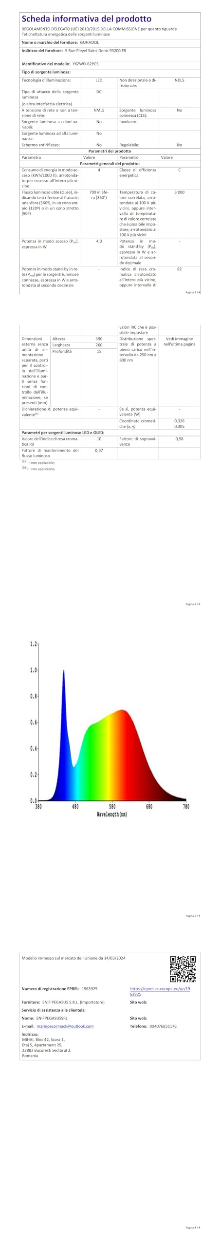 Lampada LED Per Piante Con Timer - Luce Crescita A Spettro Completo, Regolabile In Altezza E Luminosit&agrave;