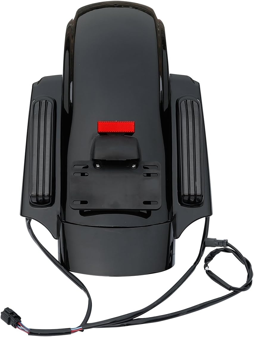 XMT-MOTO Rear Fender System Fit for Harley Davidson Touring Road King Road Glide Street Glide and Select CVO Models 2014-later