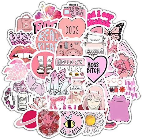 VSCO Stickers for Hydro Flask,Water Bottles,Laptop,Phone,Suitcase,Fridges.(50 pcs)