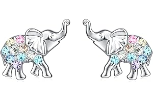 Eye-Catching Elephant Earrings: A Delight for Girls