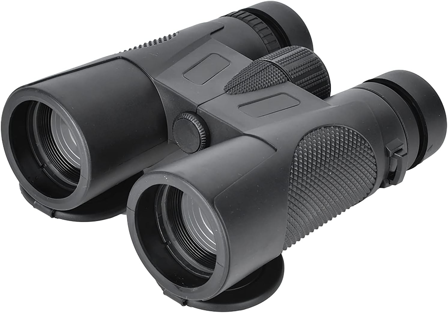 Binoculares Militares de Alta Potencia 10 × 42, Lente HD BAK4 Prism FMC con Estuche y Correa, visión Nocturna, telescopio binoculares Compacto Impermeable para Viajar, Ver conciertos