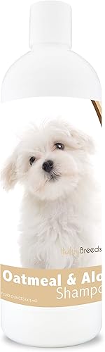 Healthy Breeds Champú de avena maltesa con aloe 16 oz