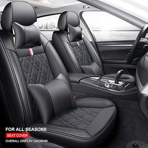 Miniatura 2 de Fundas de asiento de coche adecuadas para Sandero Stepway impermeable y transpirable cojín de asiento de automóvil con respaldo juego completo