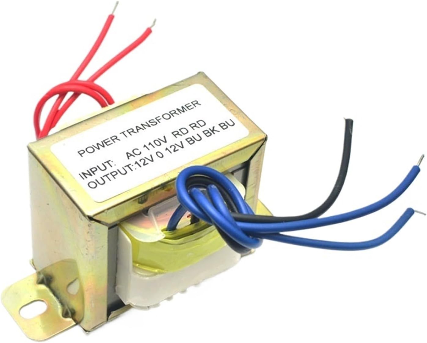 30W AC12V EI Input AC 110V 220V Output Double AC12V Power Supply for Amplifier(AC110V)