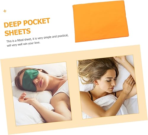 Miniatura 7 de GLSTOY Sábana antiarrugas para máquina Queen Protector de colchón ajustable ropa de cama reutilizable sin profundidades suministros extra cama